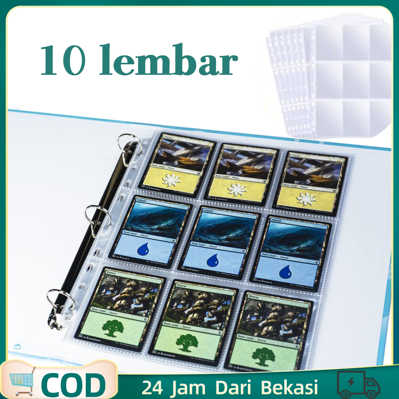 

(10 Lembar) A4 Sleeve Photocard Photo A4 Sleeve Kpop A4 Binder Sleeve Clear Sleeve Photocard 9p Binder Photocard