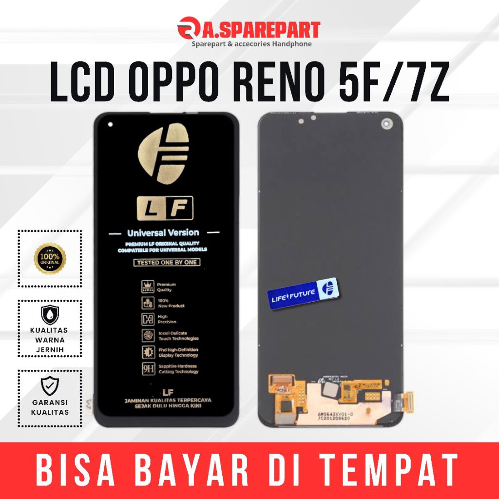 Lcd Oppo A74 4G Original Super Life Future