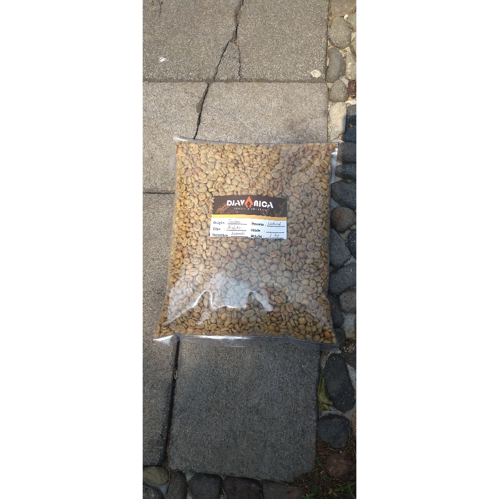 

Kopi Green Bean Arabika Sindoro - Natural Process