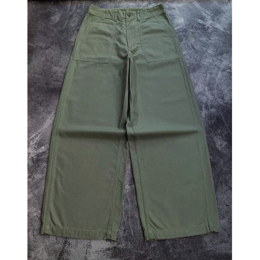 Coen Tokyo Japan Fatigue Pant Olive Green