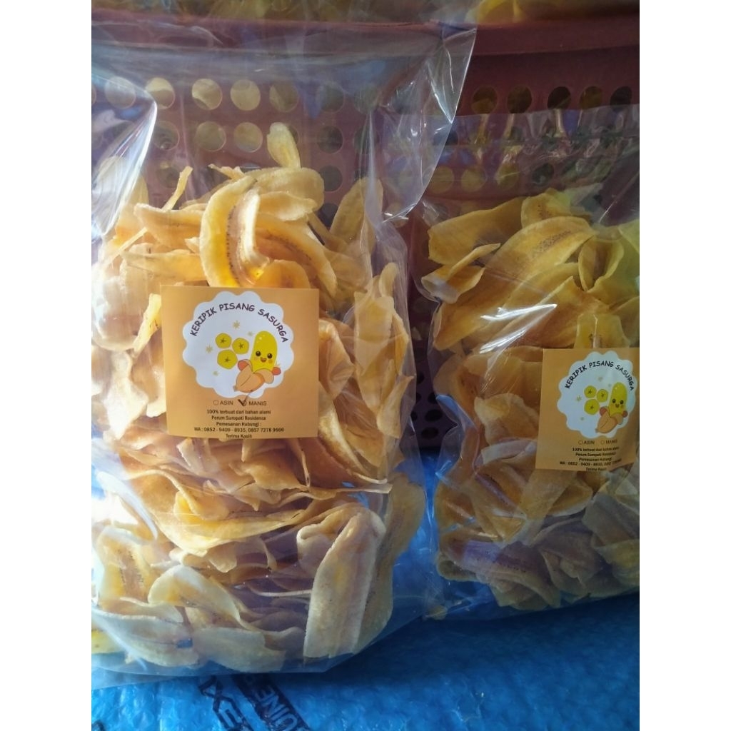 

Keripik Pisang Kepok Kuning