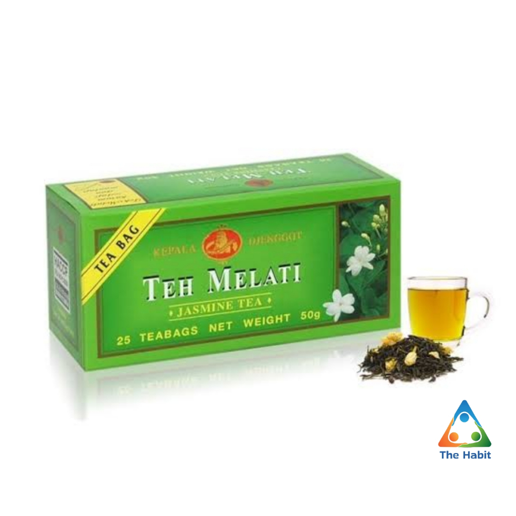 

(The Habit) JASMINE TEA KEPALA DJENGGOT TEH MELATI ASLI 25S