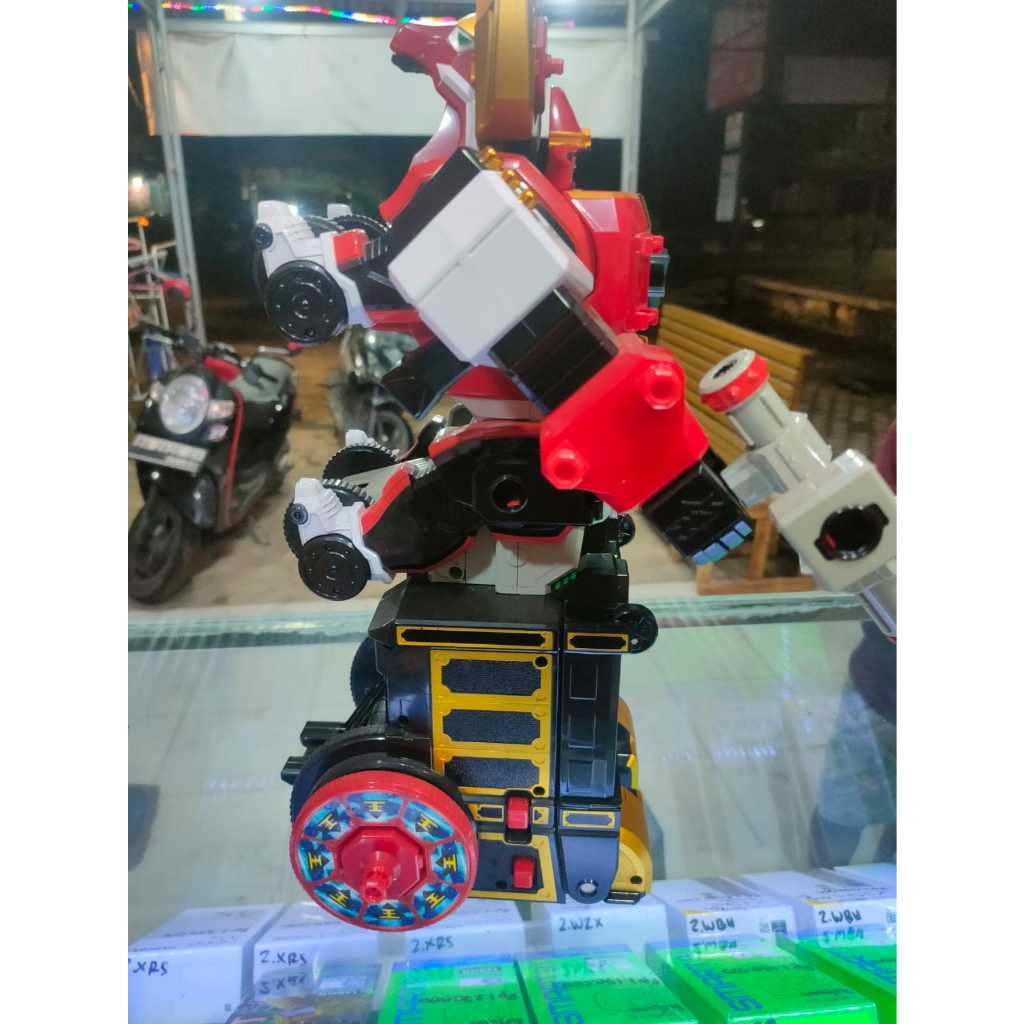 Mainan Megazord DX Ushi Origami Shinkenger