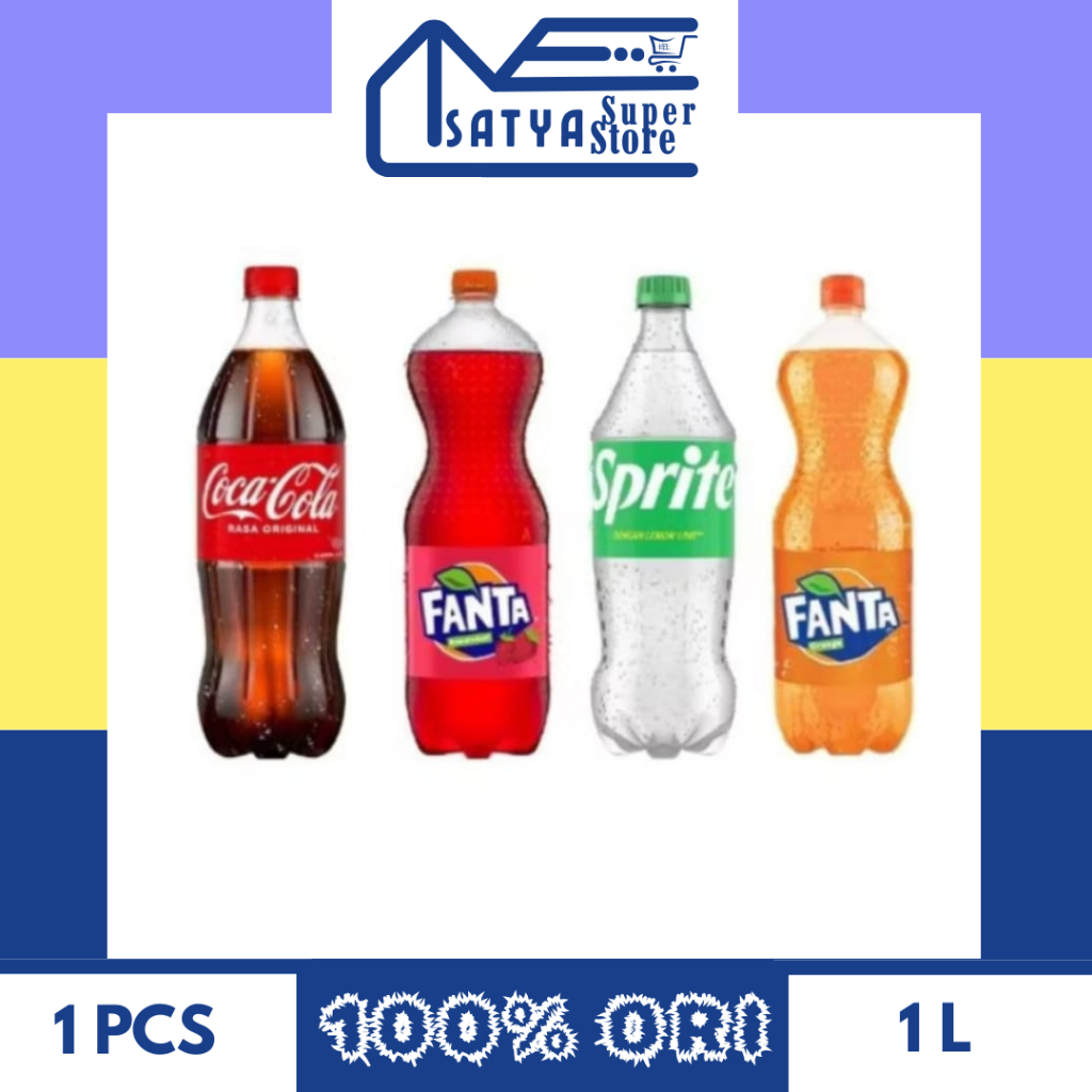 

SOFT DRINK COLA / FANTA / SPRITE UKURAN 1 LITER