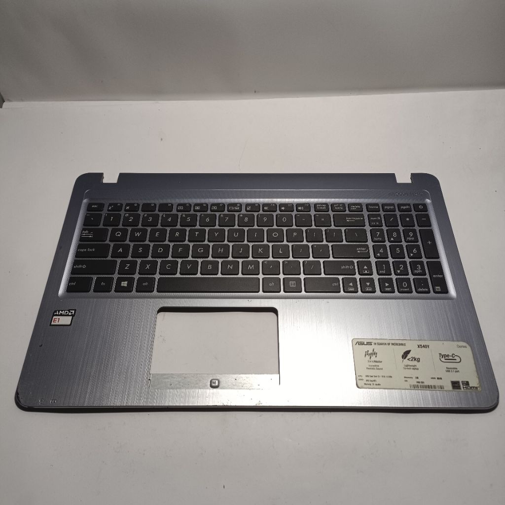 Casing Case Kesing Frame Keyboard Laptop Asus X540Y