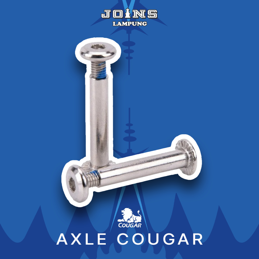 As Roda Sepatu Roda Cougar / Axle Roda Inlineskate - 3.1 Cougar Mark