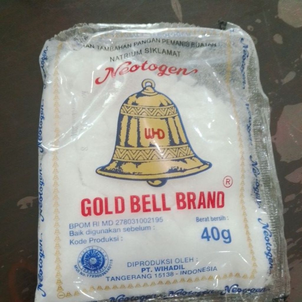

sari manis gold bell 40gr