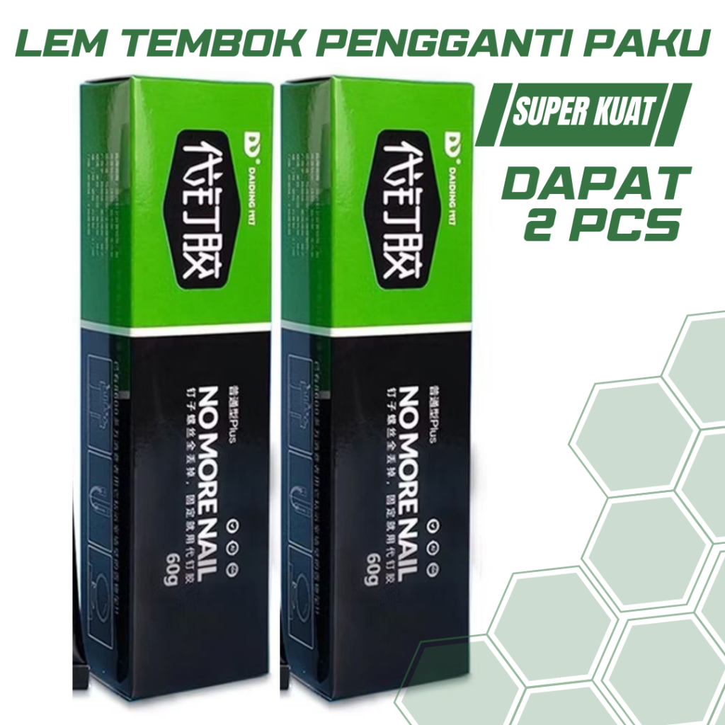 Lem Tembok Super Kuat Lem Dinding Tembok Nail Glue  Lem Pengganti Paku Tembok No More Nail Original