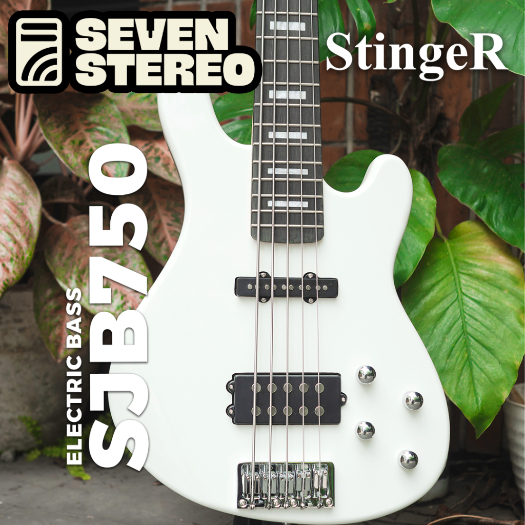 Stinger SJB750 5 String Bass - Bass Elektrik 5 Senar Original