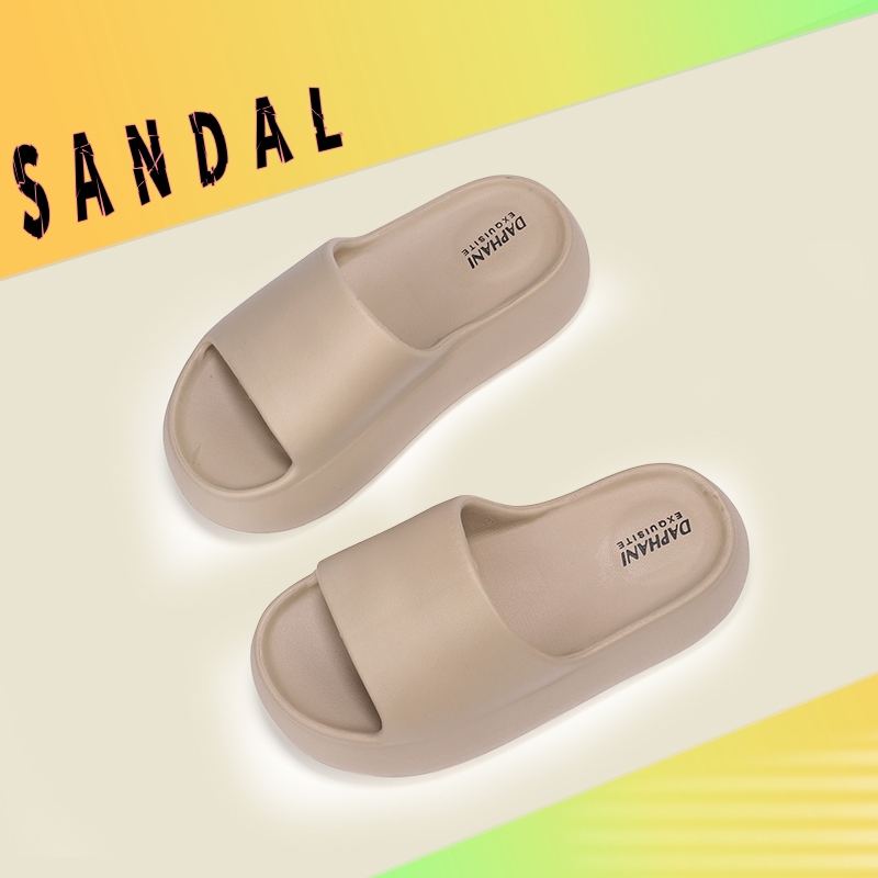 Diskon Sandal Wedges Wanita Sandal Wanita Kekinian Tinggi 5.5Cm Korea Sandal Cewek Wanita Remaja