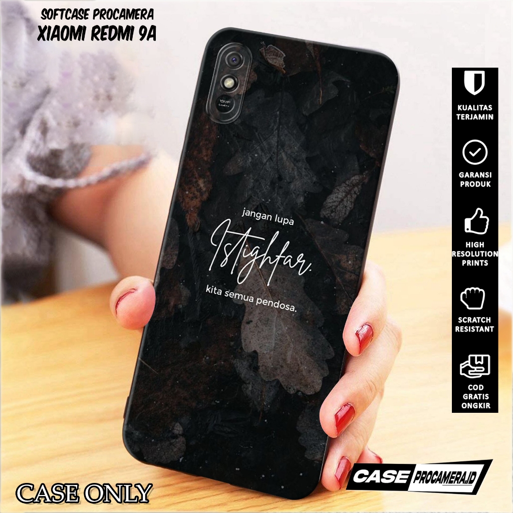 Case XIAOMI REDMI 9A - Casing XIAOMI REDMI 9A [ Quetos ] Silikon XIAOMI REDMI 9A  - Kesing Hp - Casi