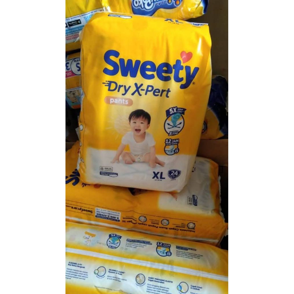 Pampers Sweety M & XL