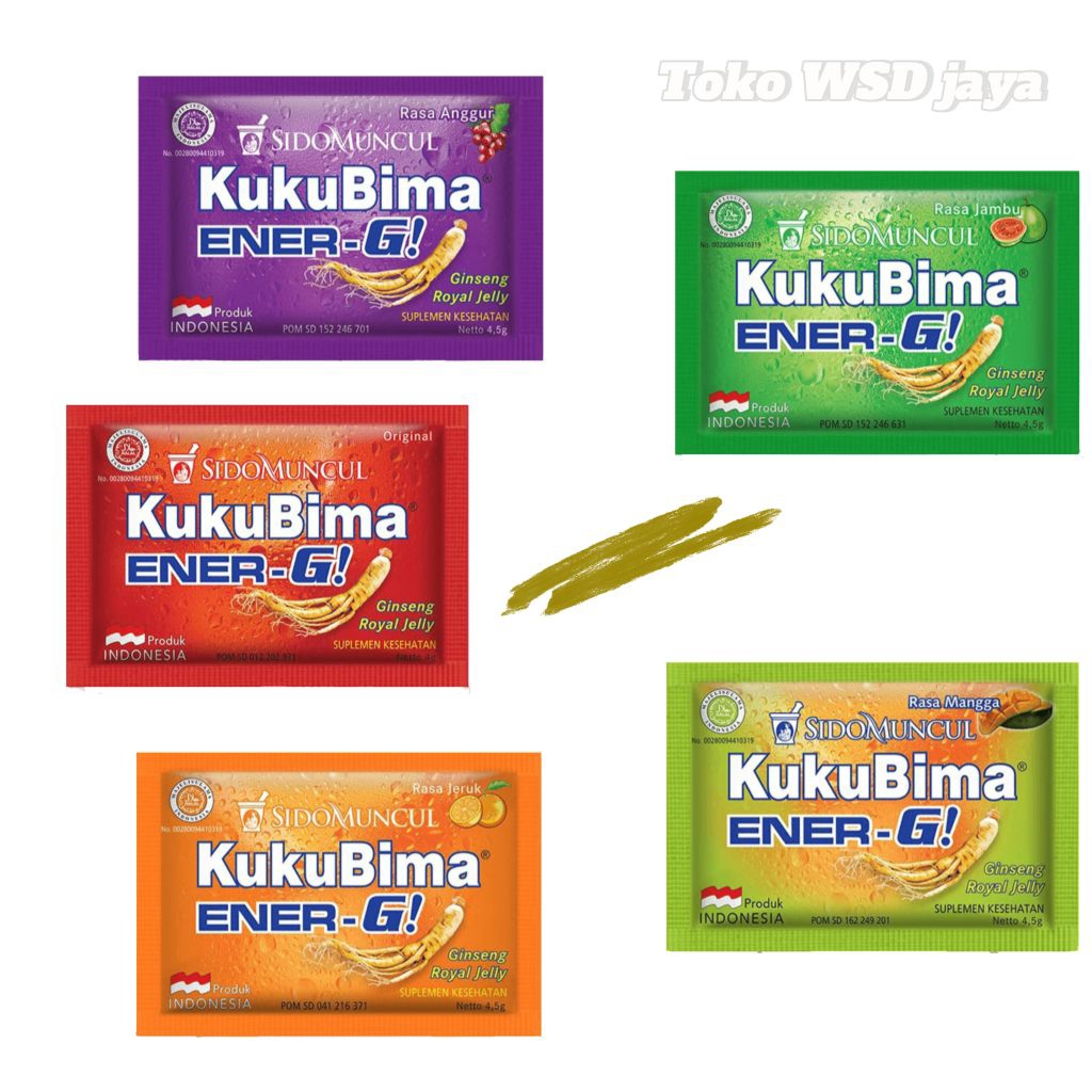 

Kuku Bima Ener-G Sido Muncul 1 dus@6sachet
