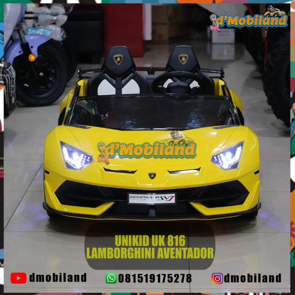 MOBIL AKI UNIKID UK 816 LAMBORGHINI AVENTADOR / Mobil Aki Lamborghini Aventador