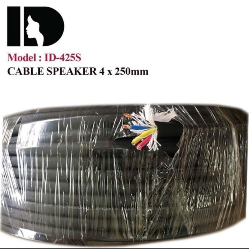 Kabel Speaker ID Audio 425 /Kabel ID Audio425 / ID 425 isi 4 Original Per roll 100 Meter