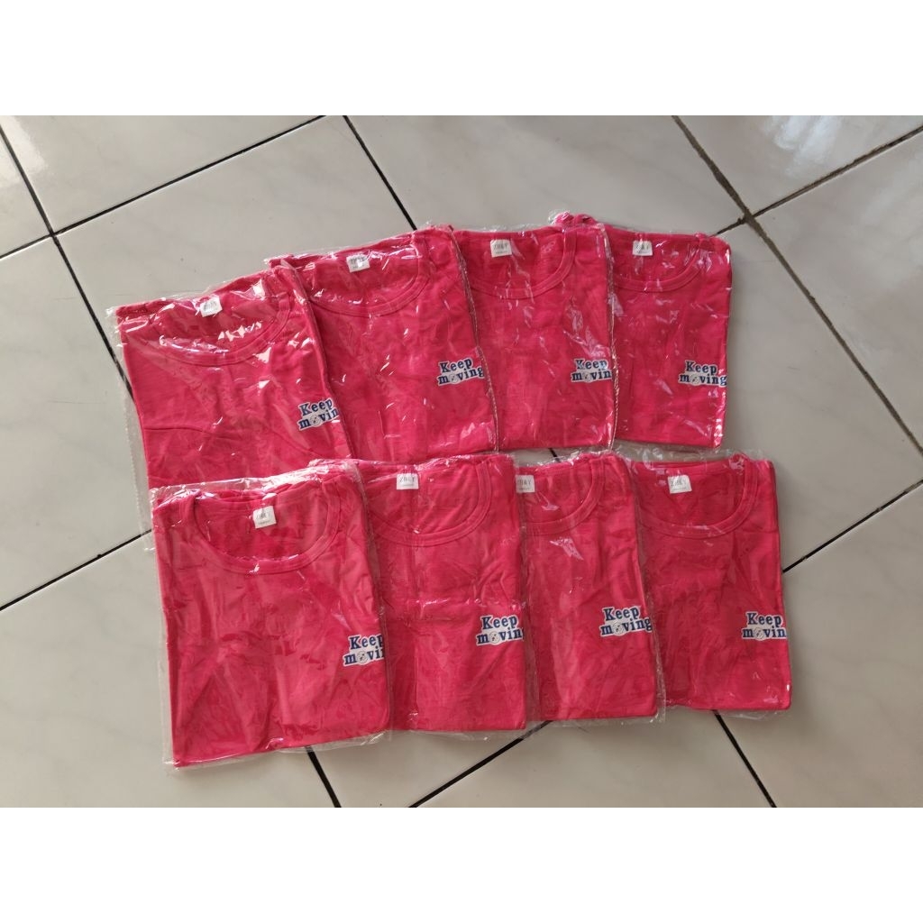 kaos polos/kaos pink fushia/kaos pink/kaos trendy/kaos remaja/kaos wanita