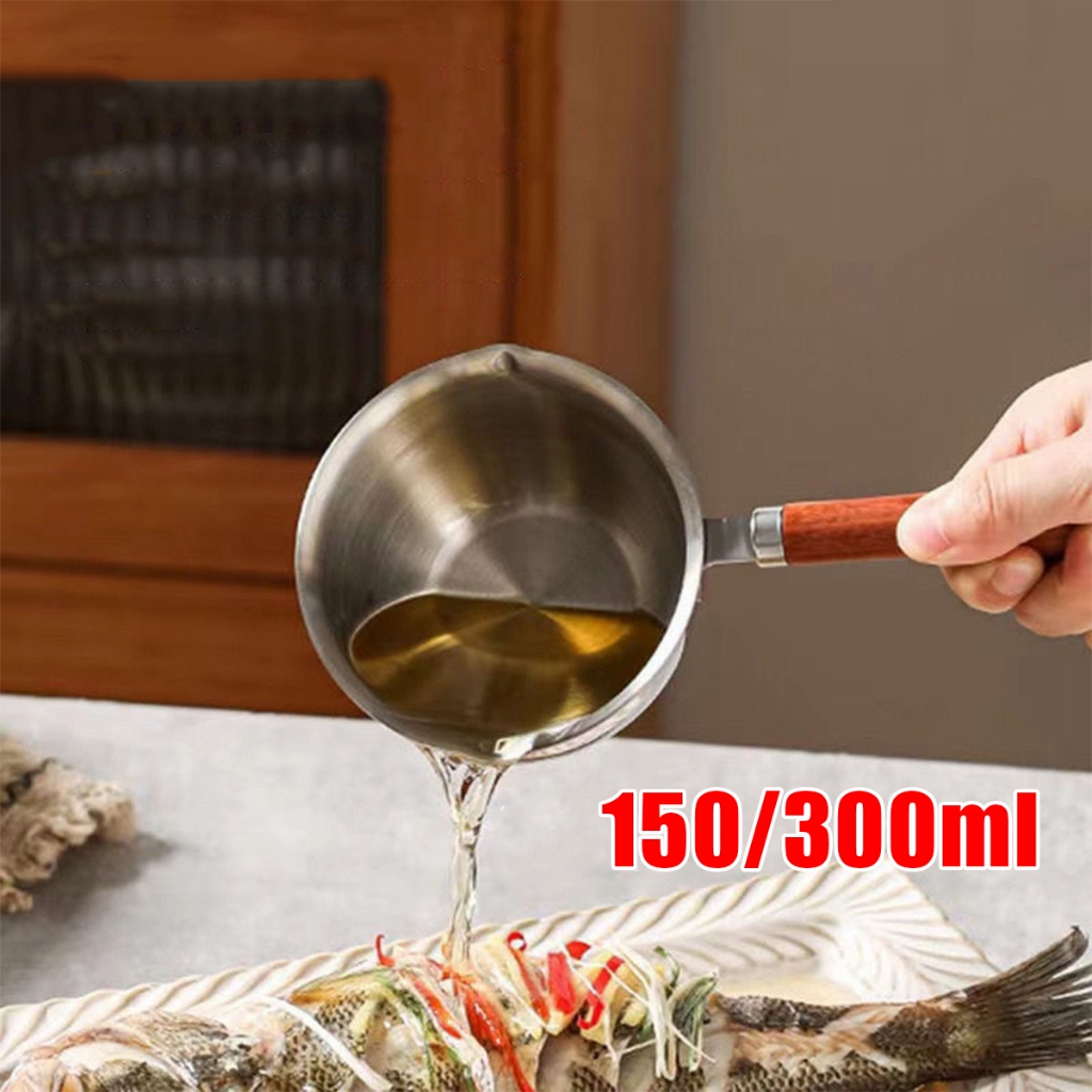 Panci  Stainless Steel Serbaguna panci minyak mini Stainless  Serbaguna/panci stainless steel listri