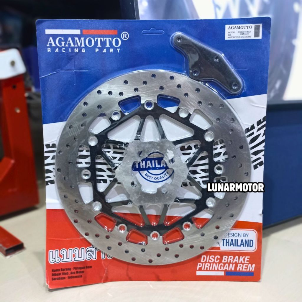 Piringan Cakram Shogun110 Satria Tornado Model PSM Panigale Disc Brake 300MM Mos Agamotto Set Breket