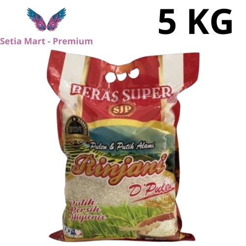 

Beras Rinjani 5 kg pulen bersih