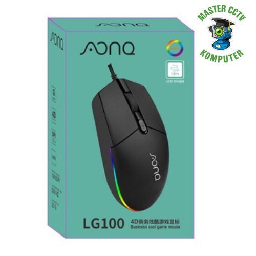 MOUSE GAMING RGB BAJEAL/LG 100