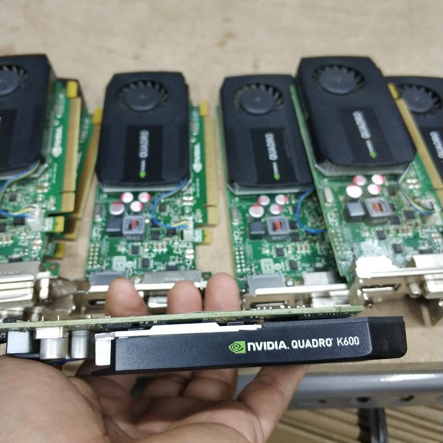 NVIDIA QUADRO K600-1GB-128BIT-DDR3 FOR WORKSTATION-DISPLAY ( BERGARANSI )