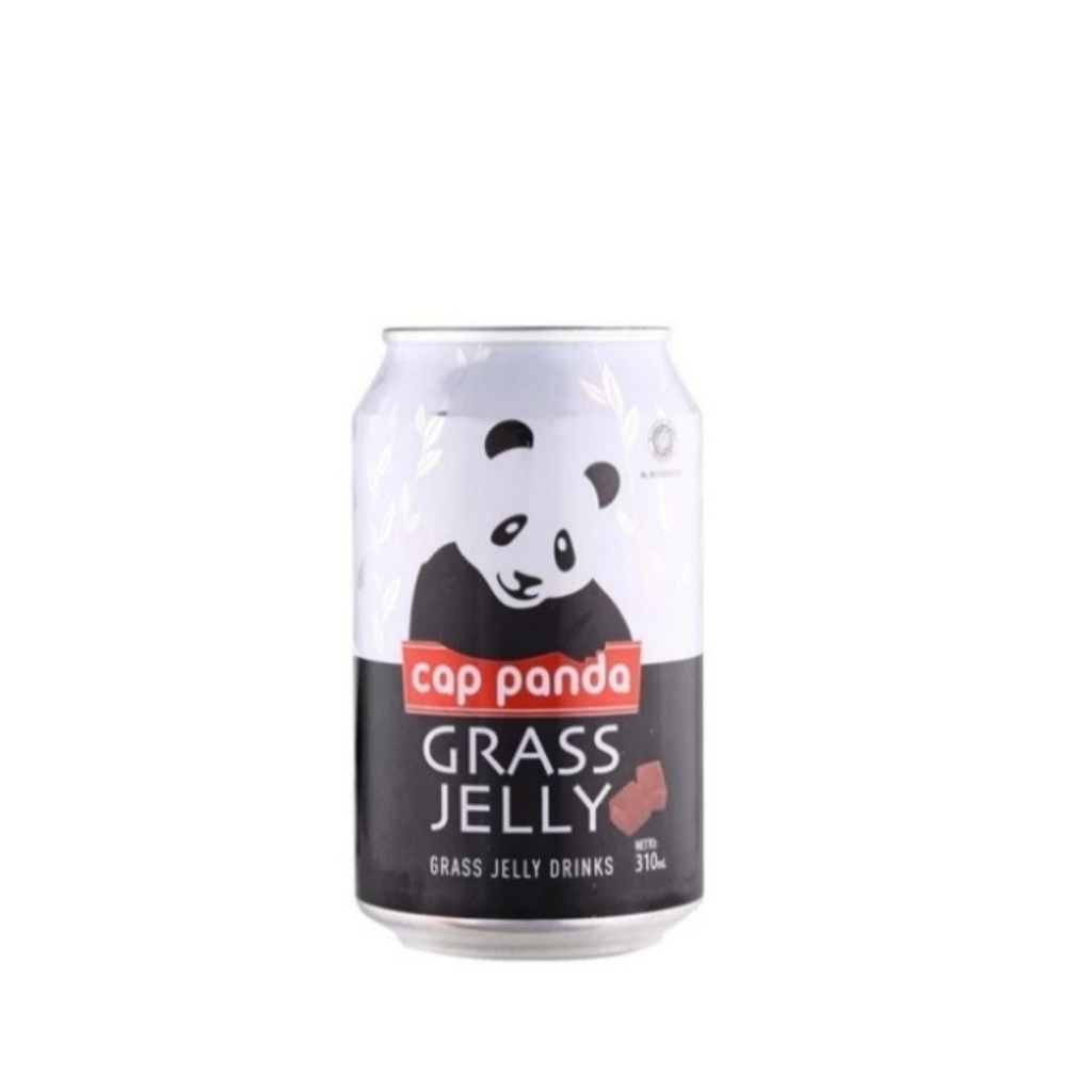 

Cap Panda Grass Jelly Drinks / Minuman Cincau Kemasan Kaleng 310 ml