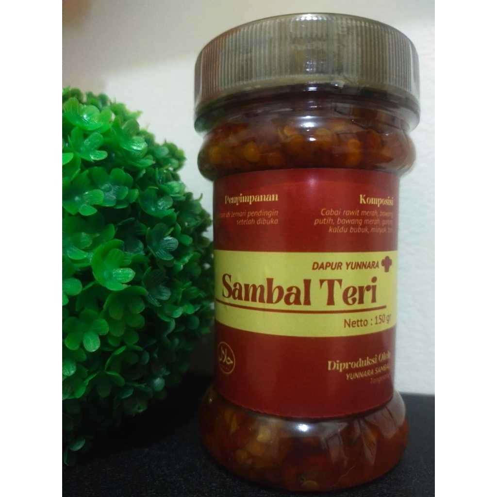 

Yunnara Sambel Teri 150 gram Pedas Nampoll