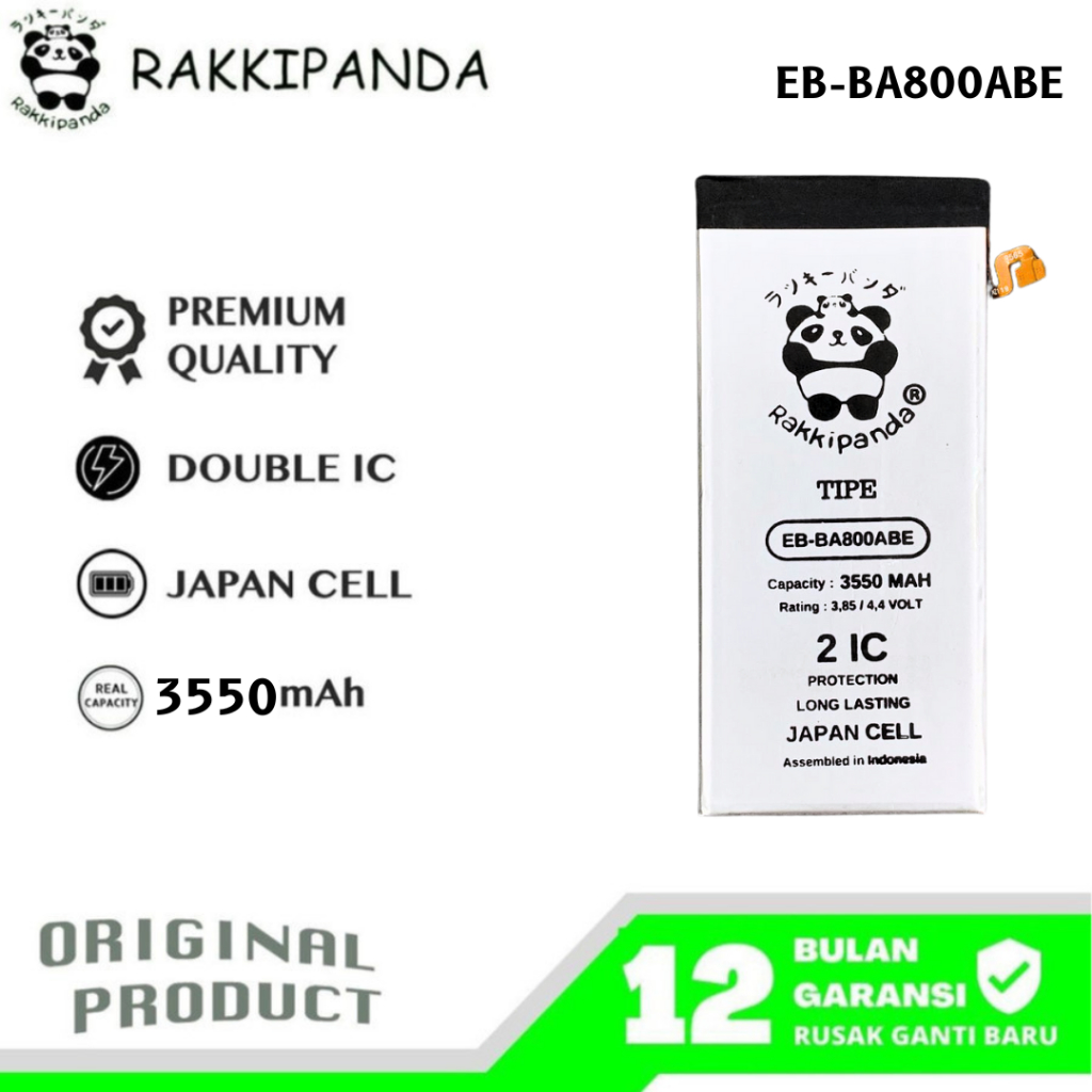 RakkiPanda - EB-BA800ABE Galaxy A8 2015 / A800 Batre Batrai Baterai