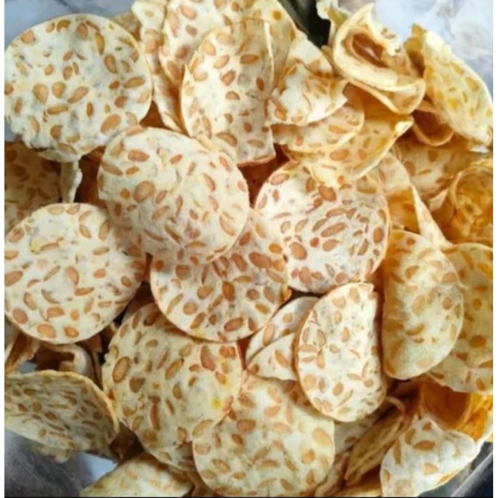 

keripik tempe berat bersih 250 gr