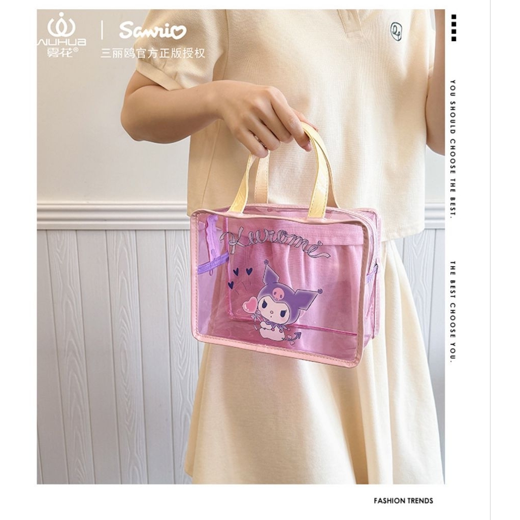 Tote Bag Kuromi / PVC tebal /  2269-739