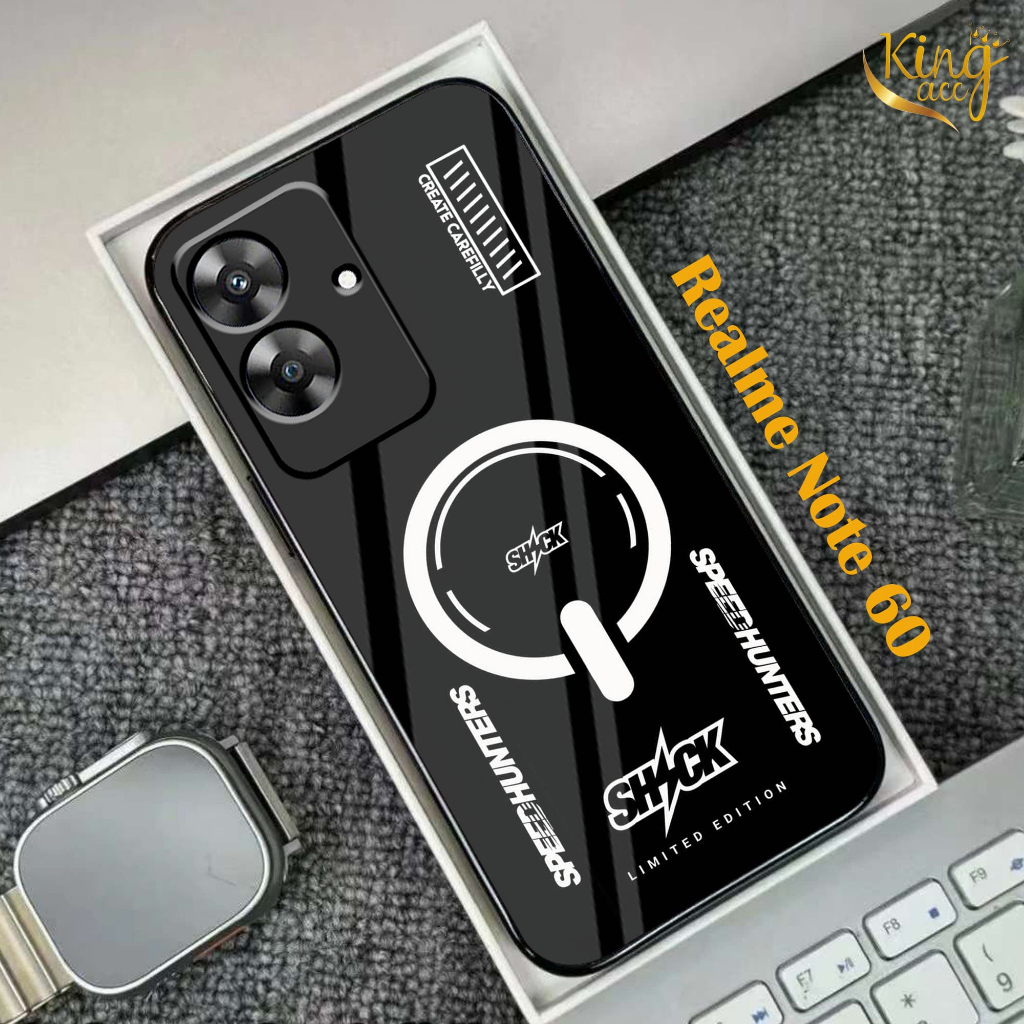 Case Hp Glass Kilau For REALME NOTE 60 - Casing Hp REALME NOTE 60 - K125
