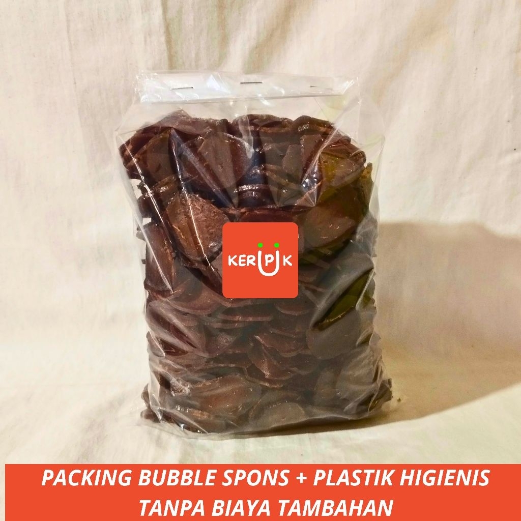 

Kerupuk Mentah Rasa Jengkol Kemasan 1kg