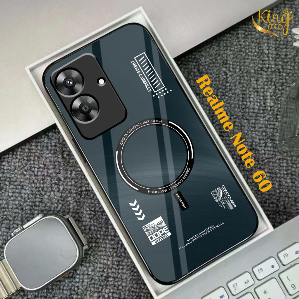 Case Hp Glass Kilau For REALME NOTE 60 - Casing Hp REALME NOTE 60 - K128