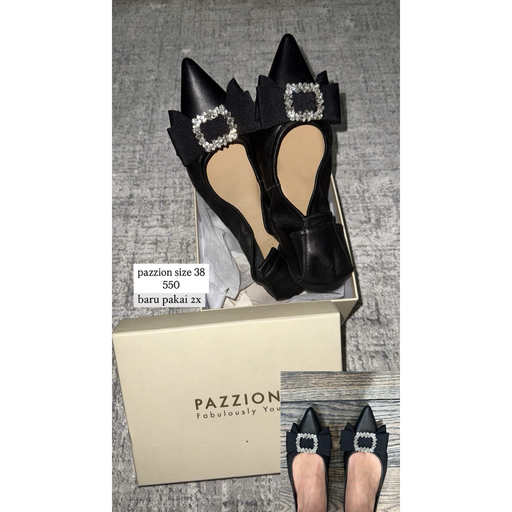 [preloved] flat shoes PAZZION