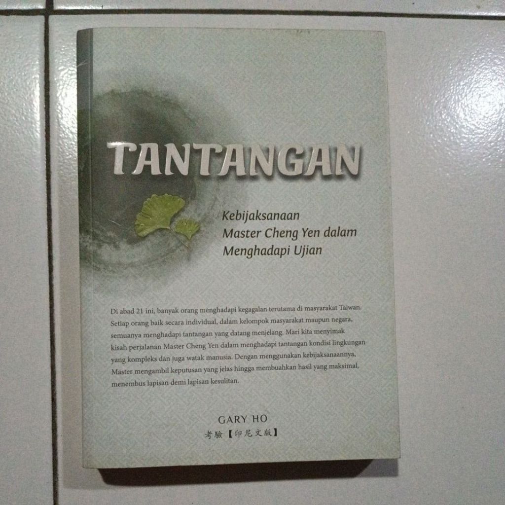 

buku TANTANGAN. GARY HO
