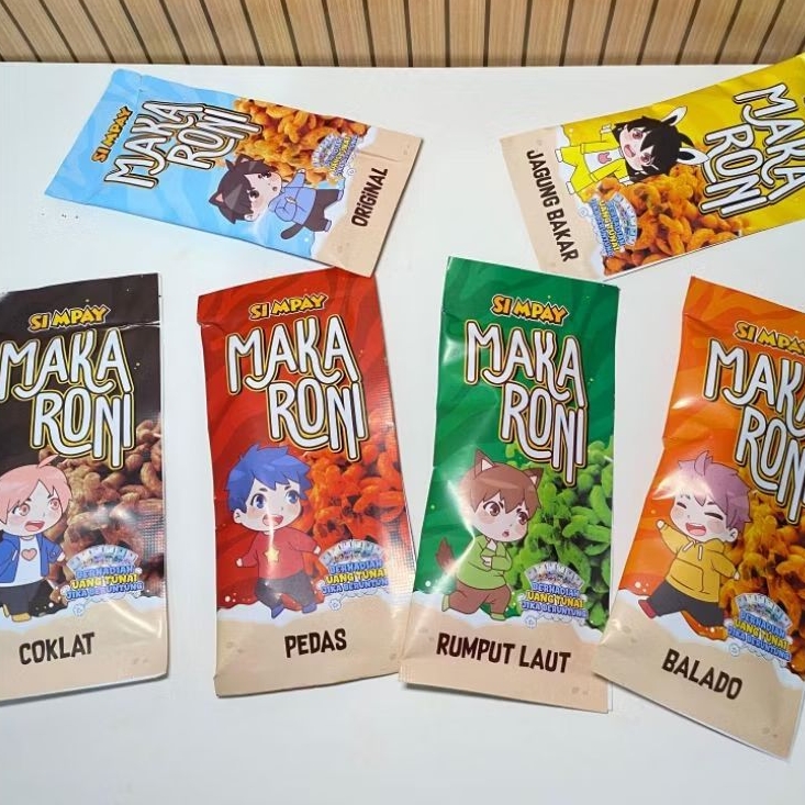 

Forcysn [1 Ball] Makaroni Crispy Isi 10 Pack / 120 Pcs Paket Usaha Warung Snack Enak Renyah Kriuk