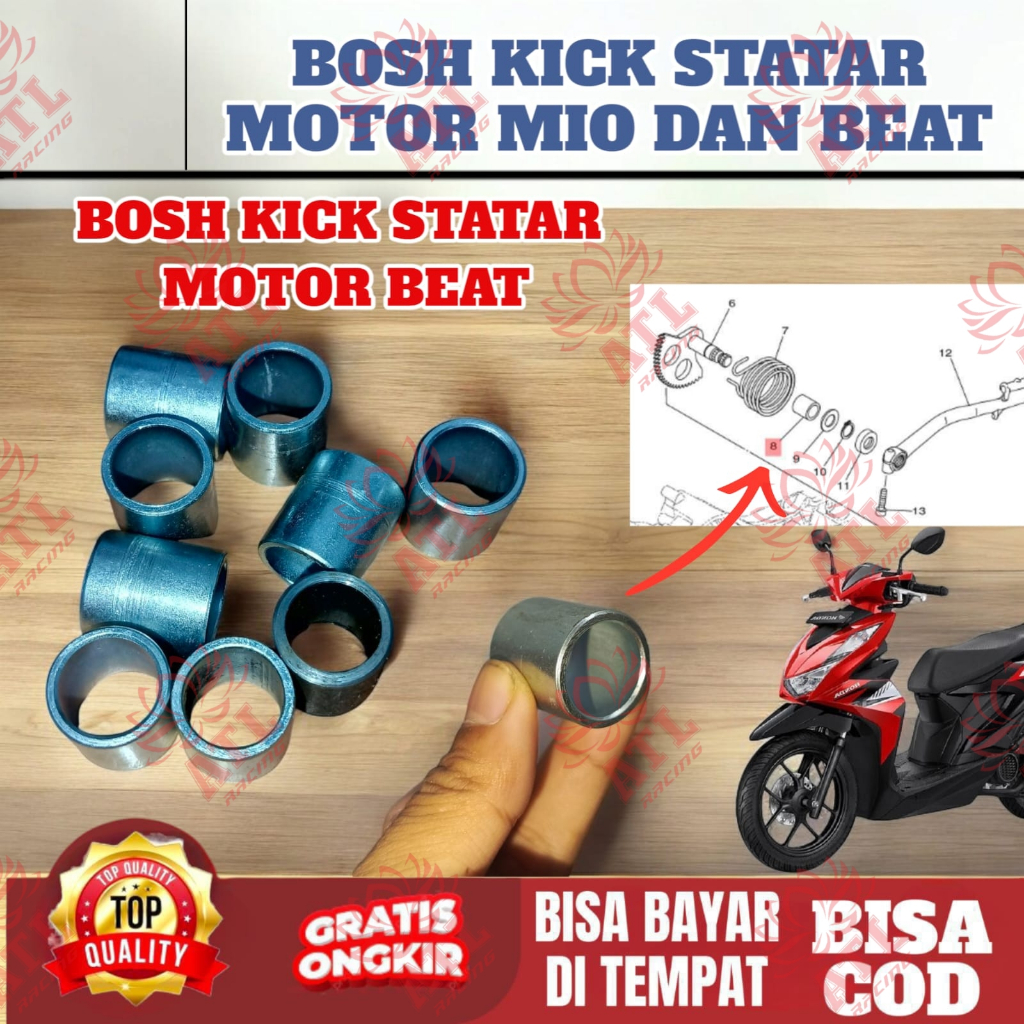 Bosh Kick Statar Beat Fi,Vario/Bosh Kick Statar Motor/Bosh Engkol Selah Kick