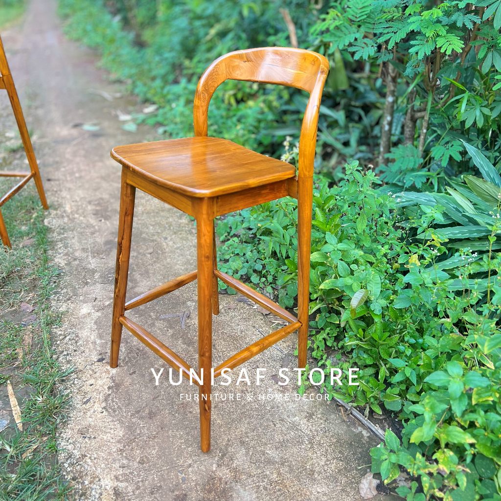 Kursi Bar - Kursi Cafe Minimalis - Kursi Cafe Tinggi