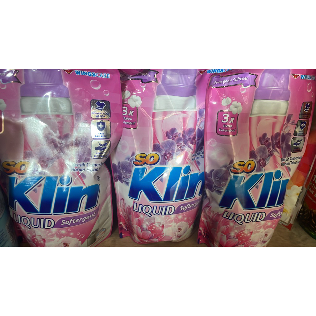 soklin cair detergent 700ml