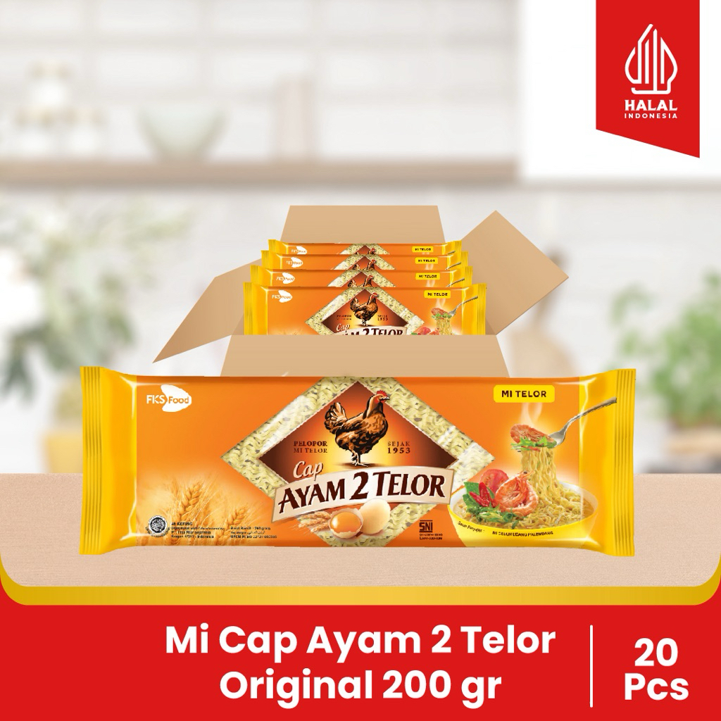 

Mi Cap Ayam Telor - Original - 1 Karton - 20 Pcs - 200gr