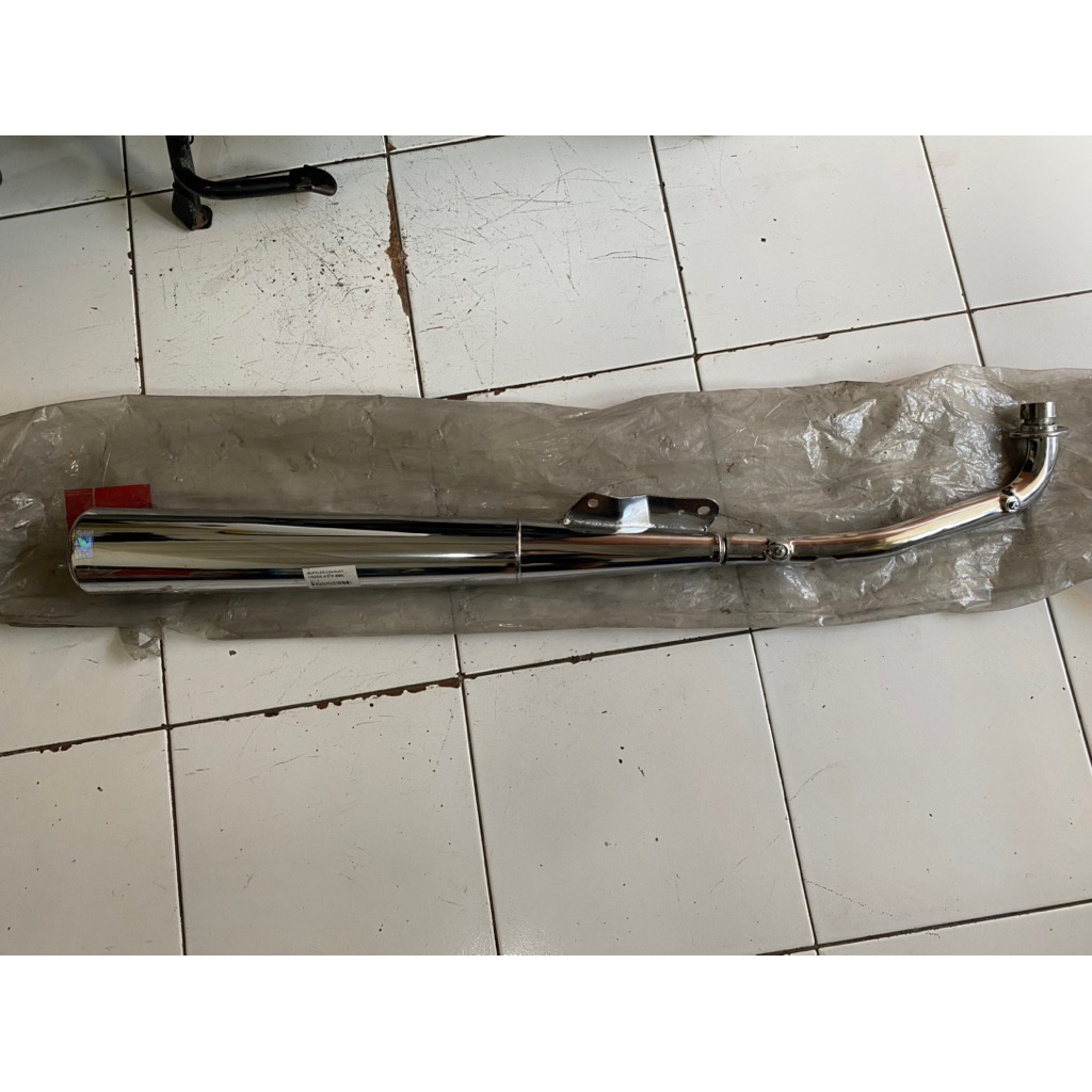 Knalpot Standart Supra X 100 Lama Original 18350KEV880