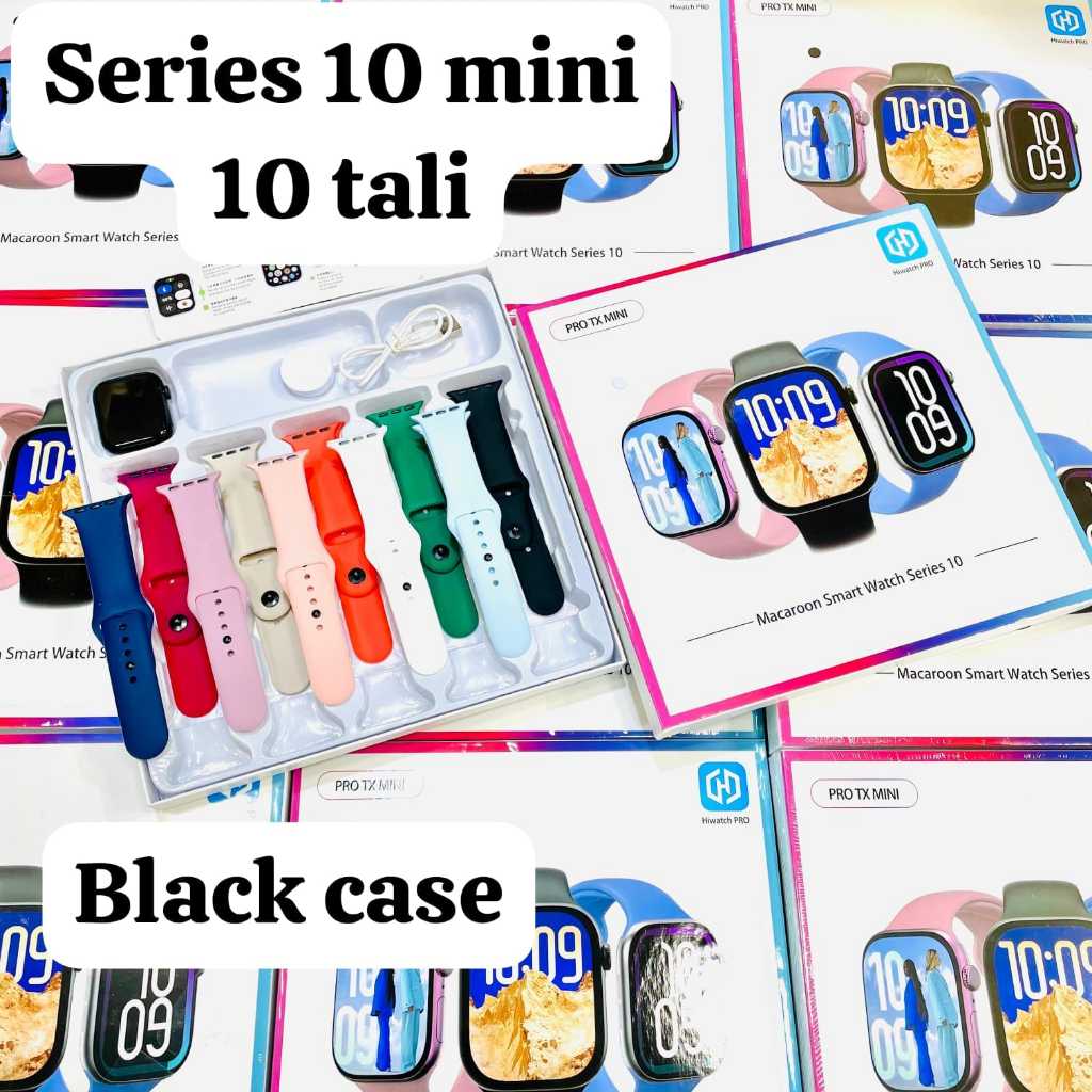 Smartwatch SERIES 10 PRO TX Mini NFC Bluetooth Call Games Charger Wireless 10 Strap Tali