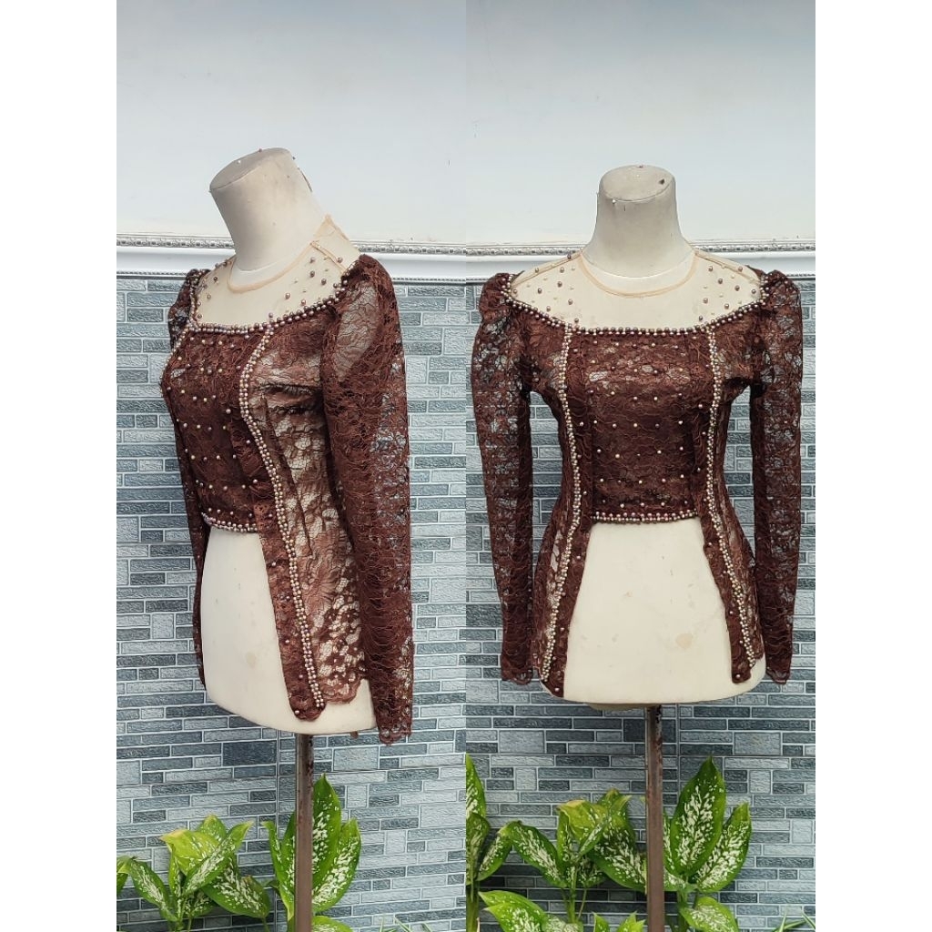 kebaya sabrina modern terbaru