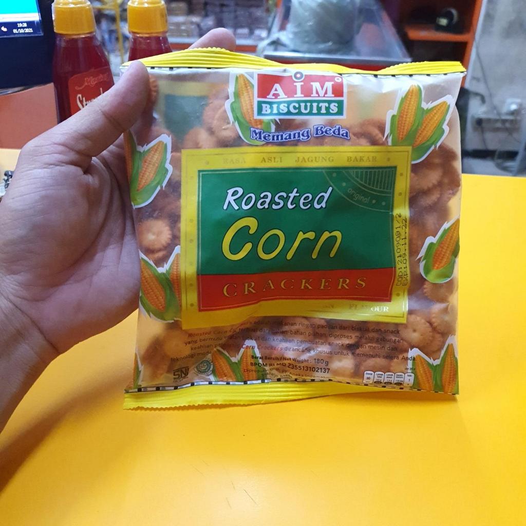 

PCS - AIM ROASTED CORN UKURAN 80GR DAN 180GR / AIM BISCUIT