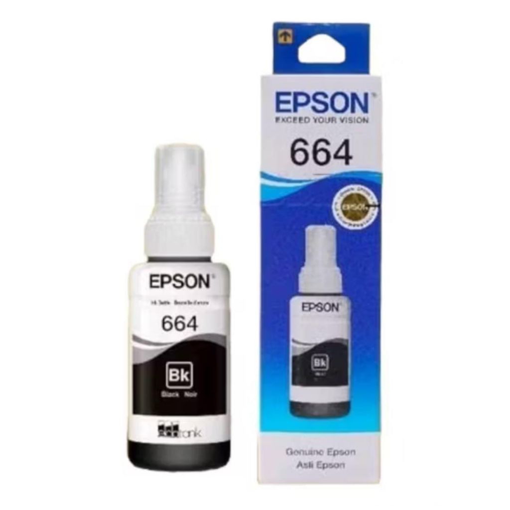 TINTA EPSON 664 ORIGINAL HITAM