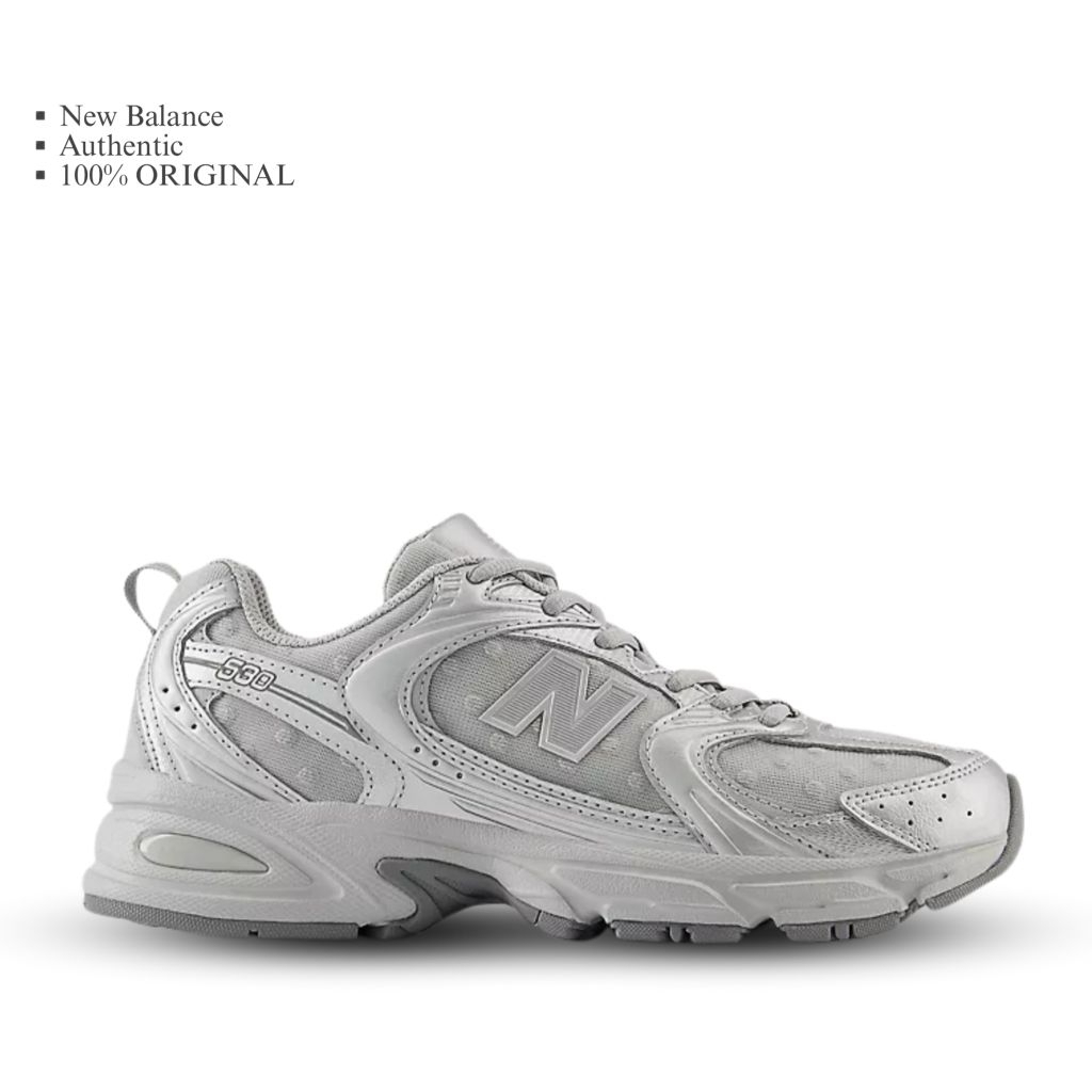 New Balance U530HFZ Raincloud Silver Metallic Sneakers Sepatu Wanita Original