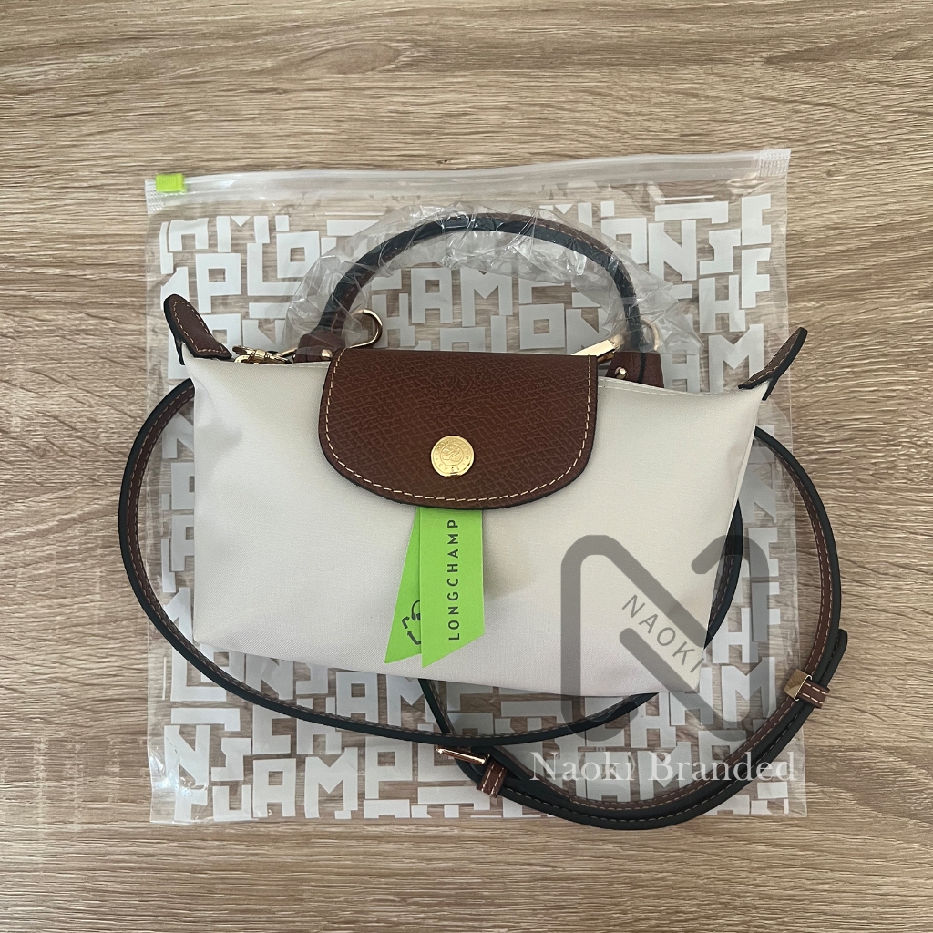 Tas Pouch Mini Wanita Longchamp | Simple Elegan, Sudah Include Tali Strap