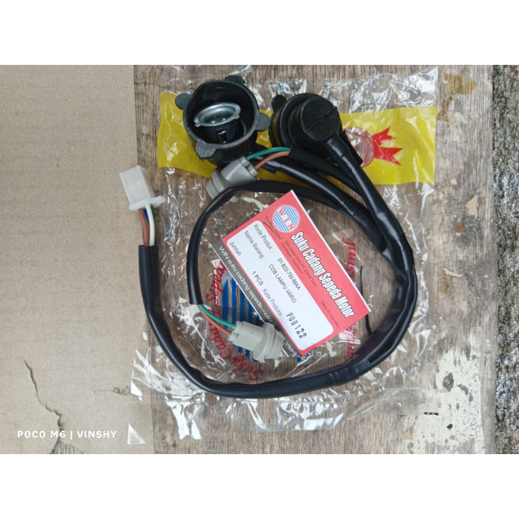 FITING KABEL LAMPU DEPAN VARIO CW 110 KARBU OLD