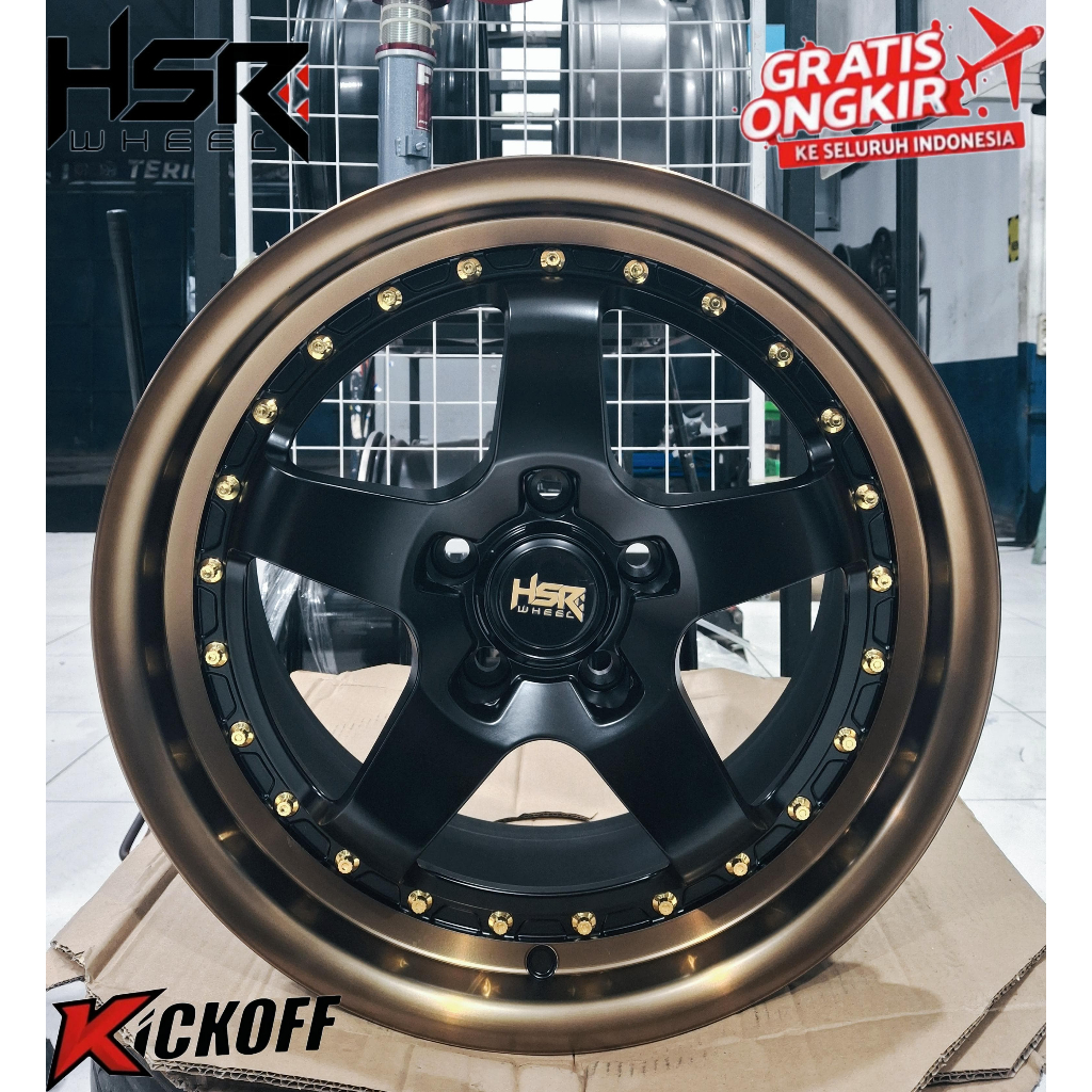 HSR BOB BINTANG Ring 17 H5X114,3 Bisa Buat Mobil Innova Rush Terios Ertiga Dll