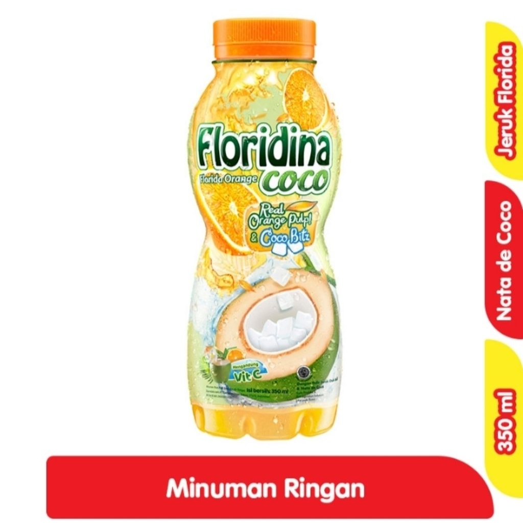 

Floridina Jeruk - Coco Minuman Jeruk & Coco Btl 350ml